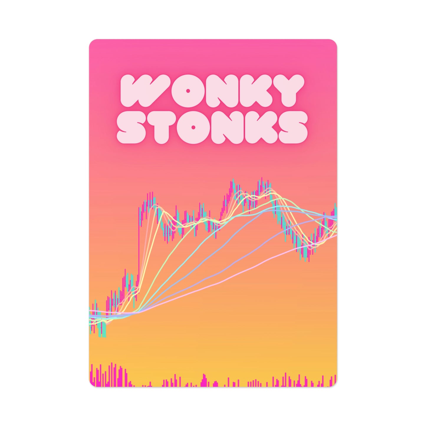Wonky Stonks Poker Cards