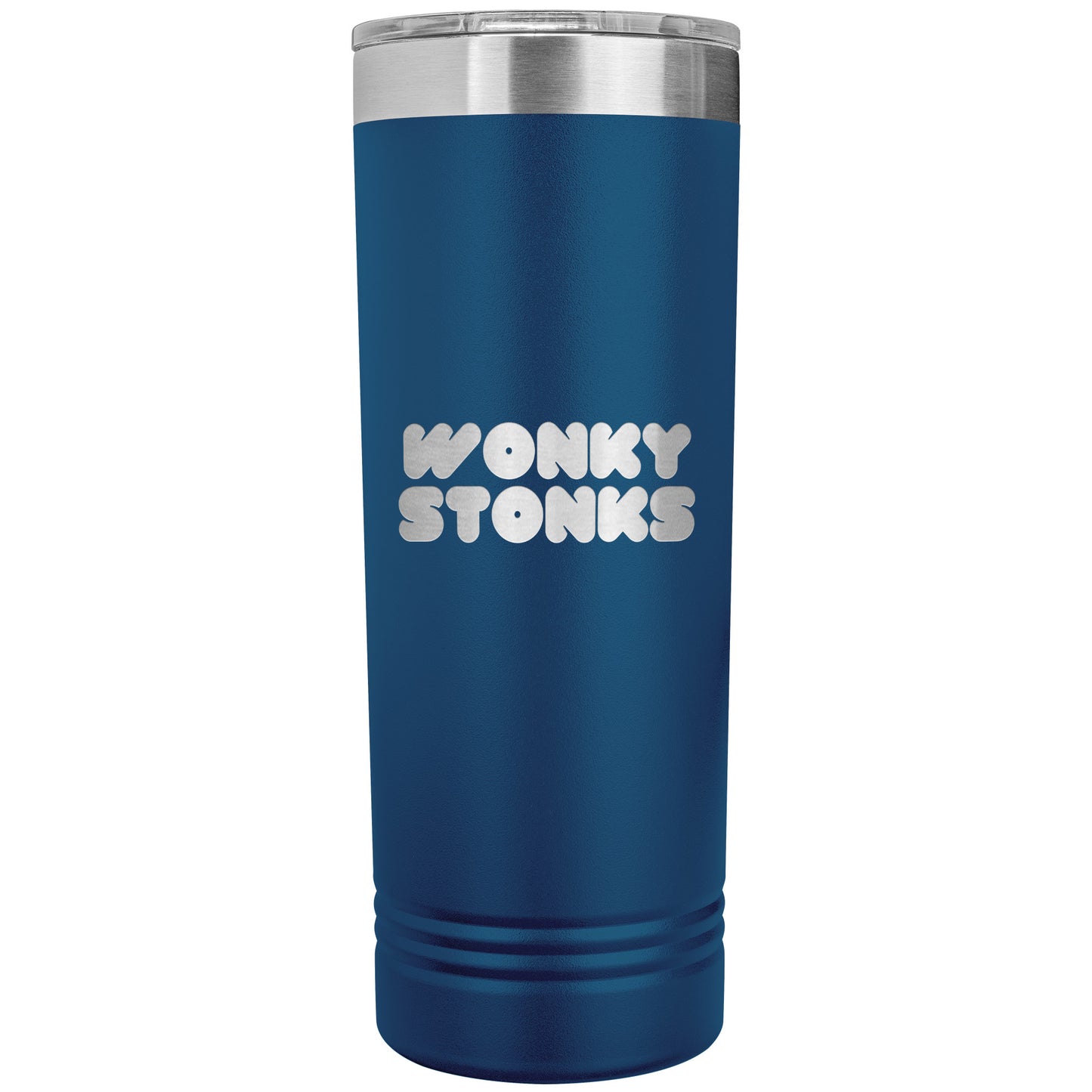 Wonky Stonks Tall Tumbler