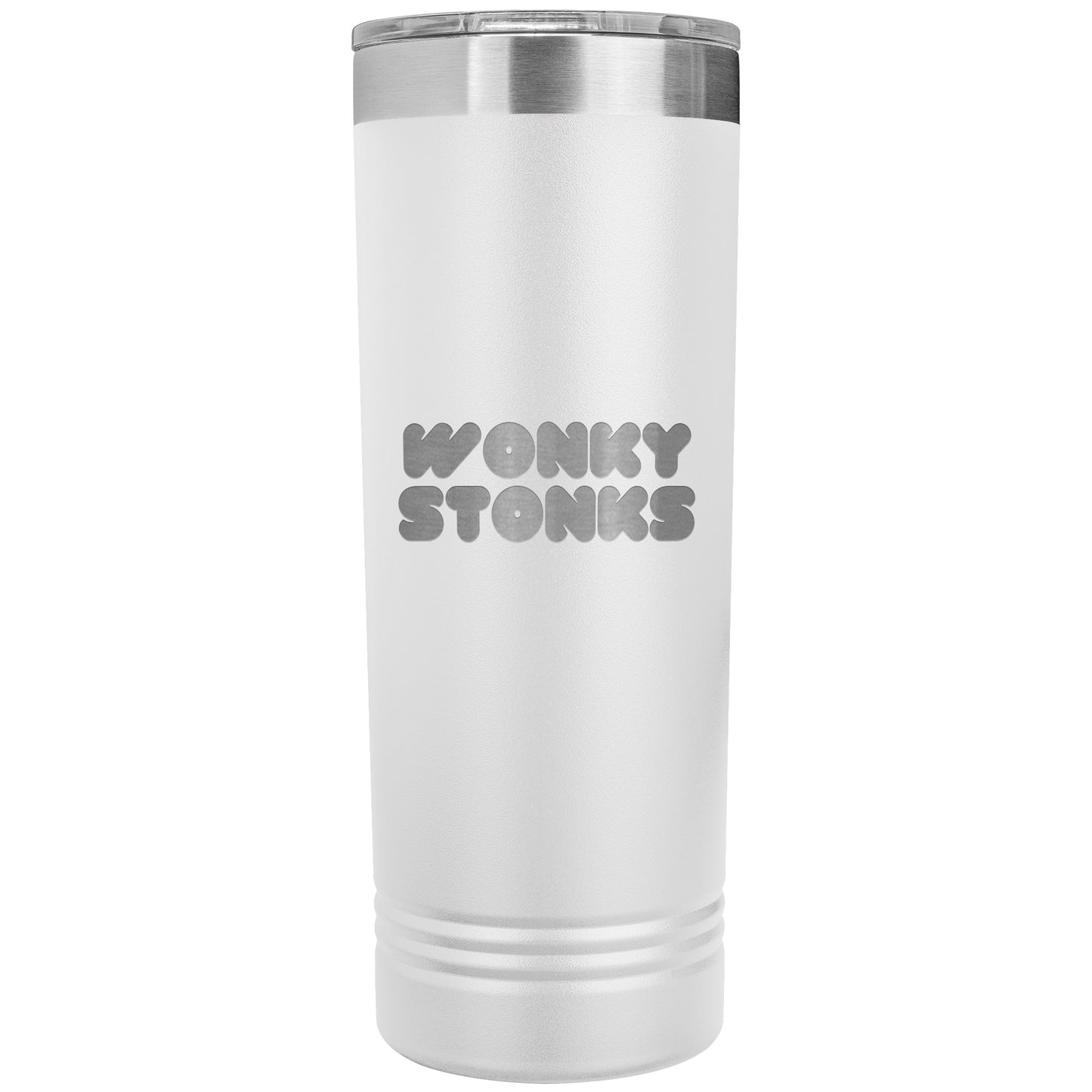 Wonky Stonks Tall Tumbler