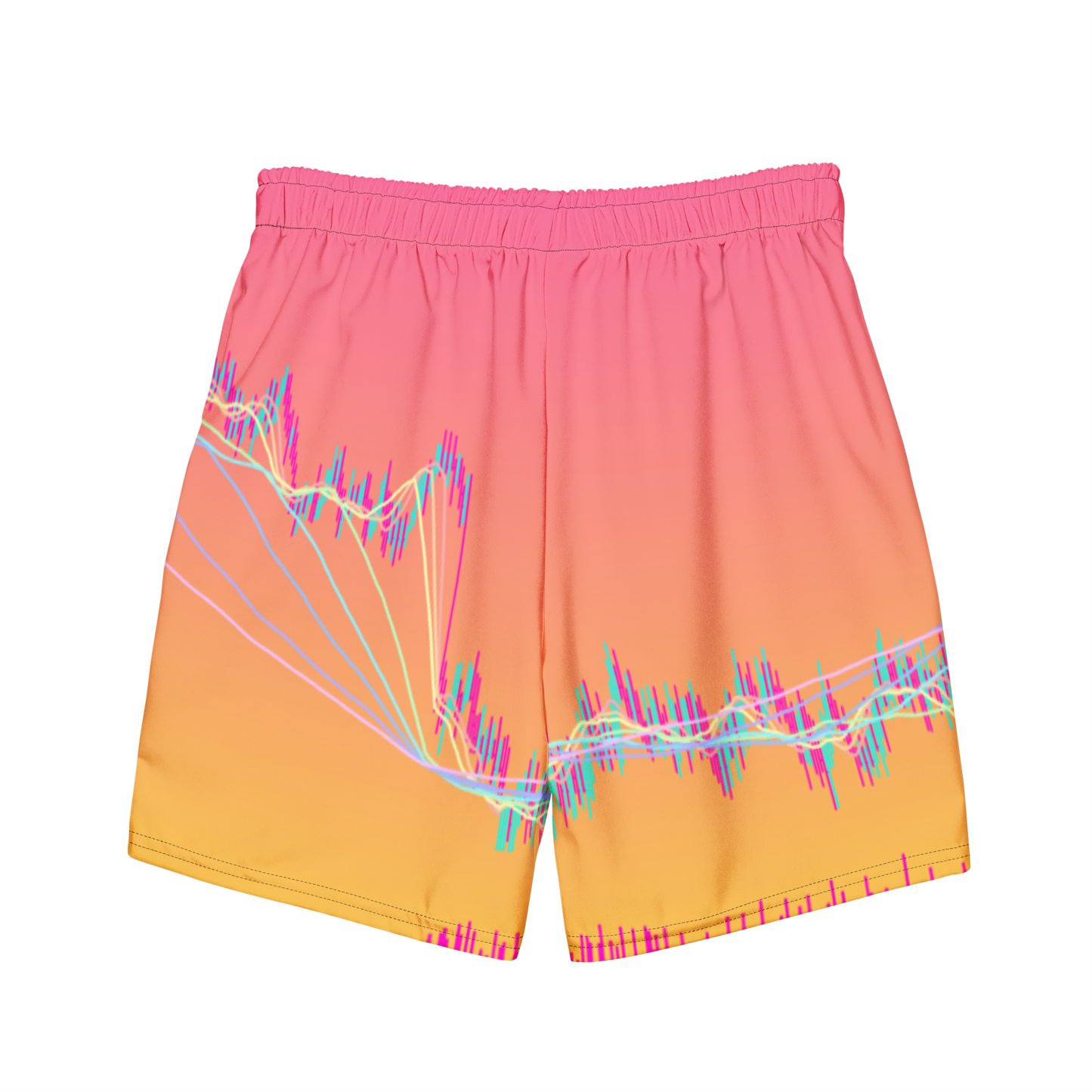 Men's Miami Vice Wonky Stonks Swim Trunks