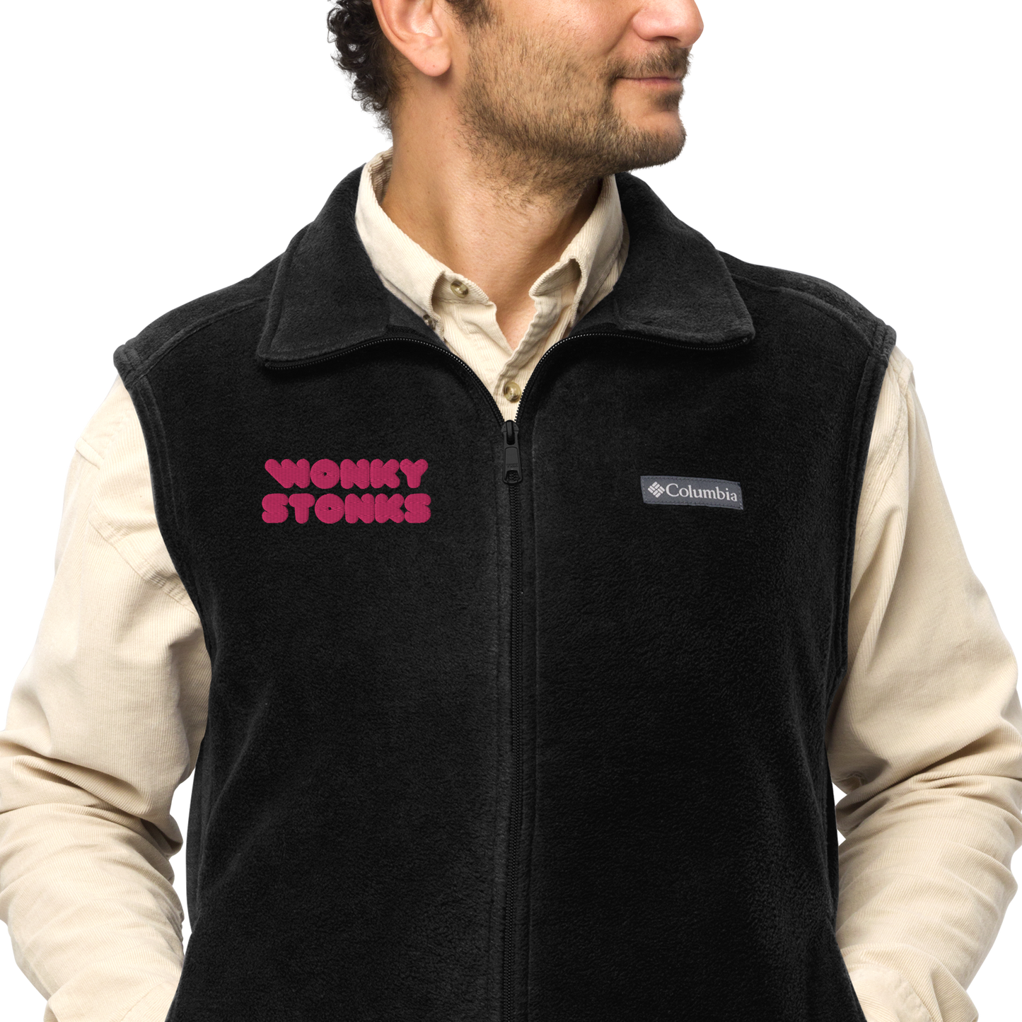 Men's Wonky Stonks Fleece Vest