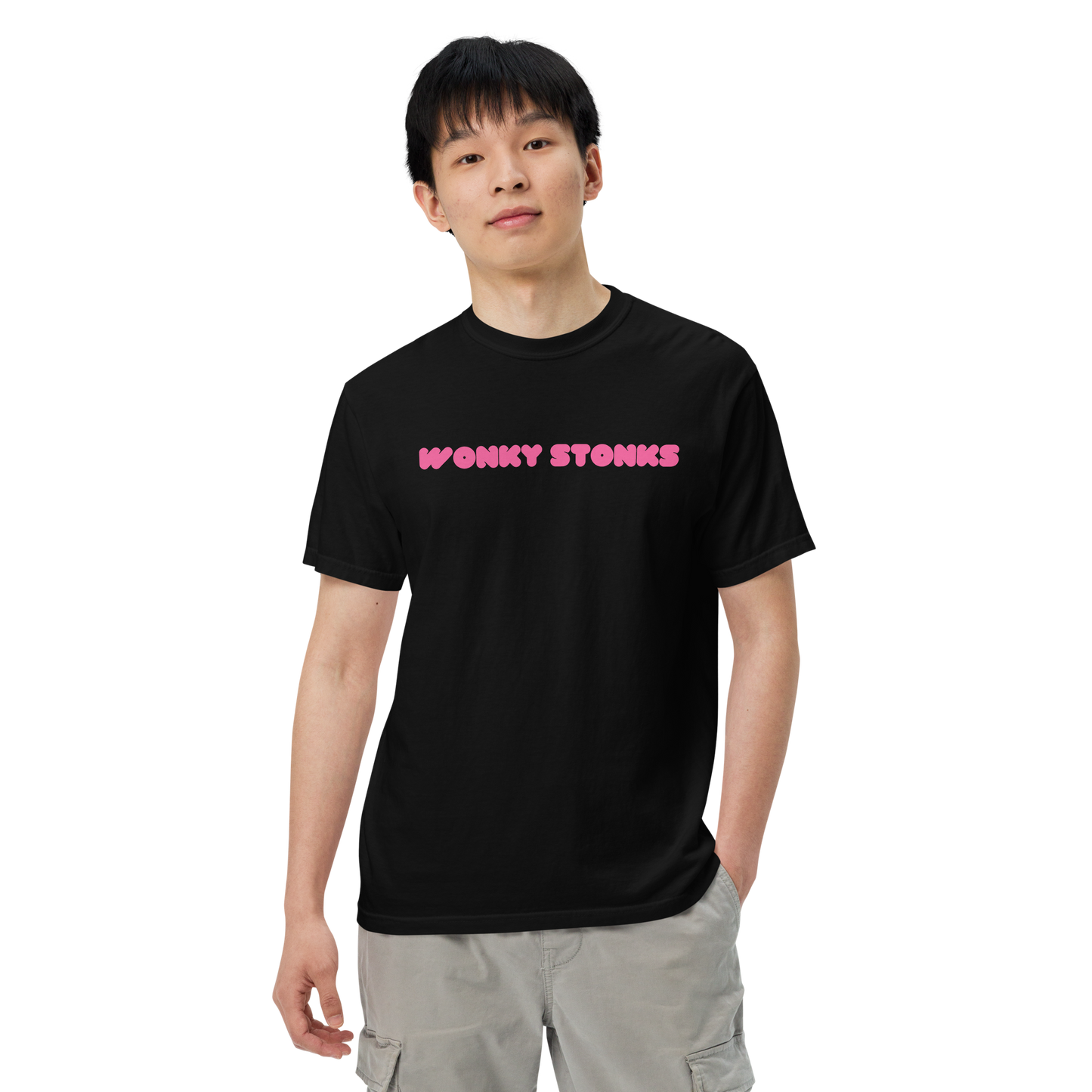Men's Wonky Stonks Bullish Logo Tee