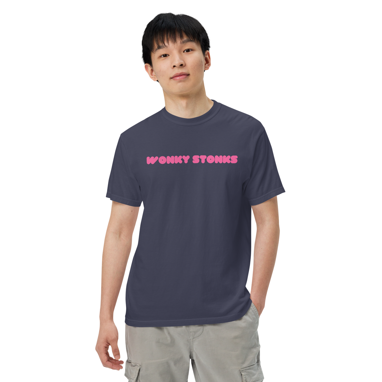 Men's Wonky Stonks Bullish Logo Tee
