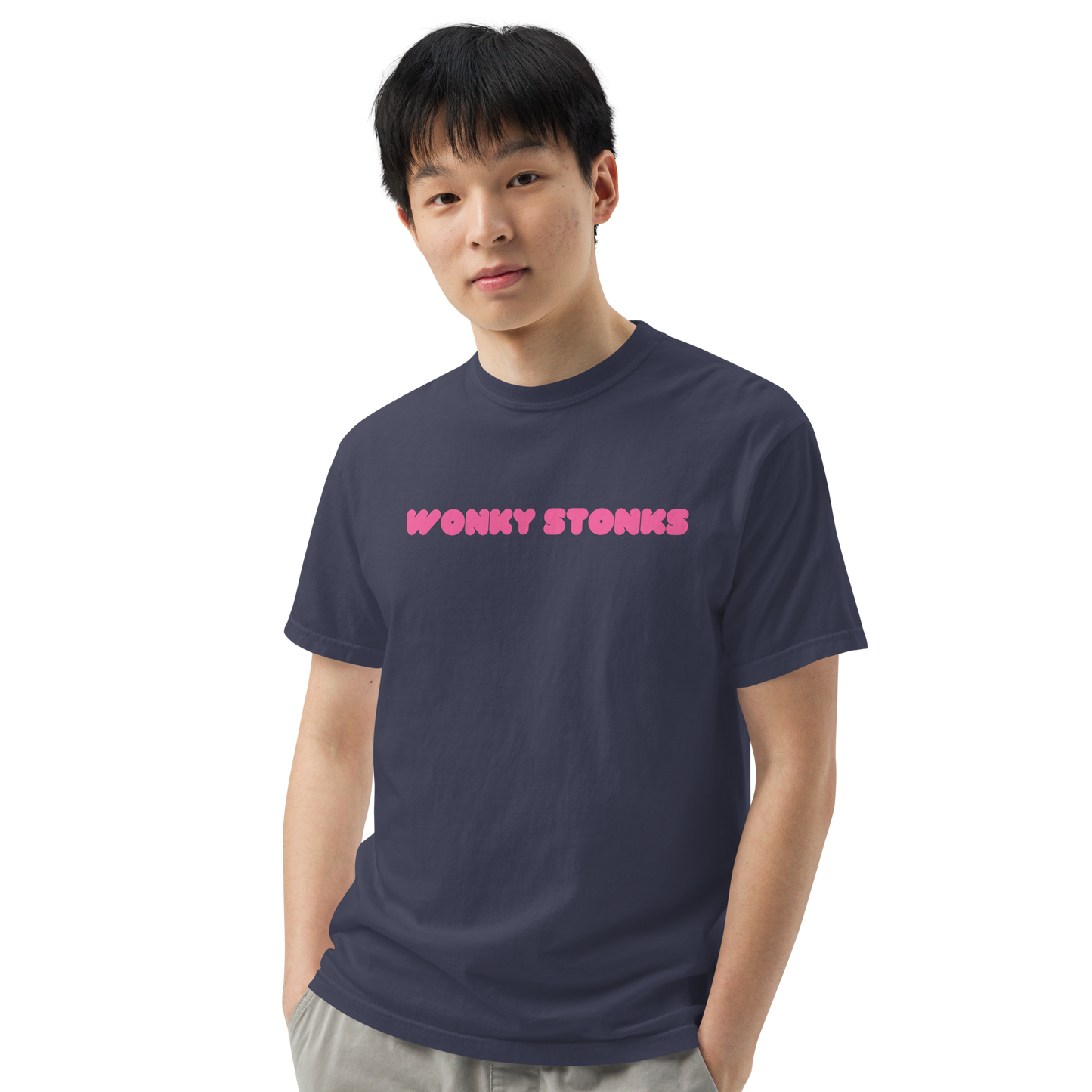 Men's Wonky Stonks Bullish Logo Tee