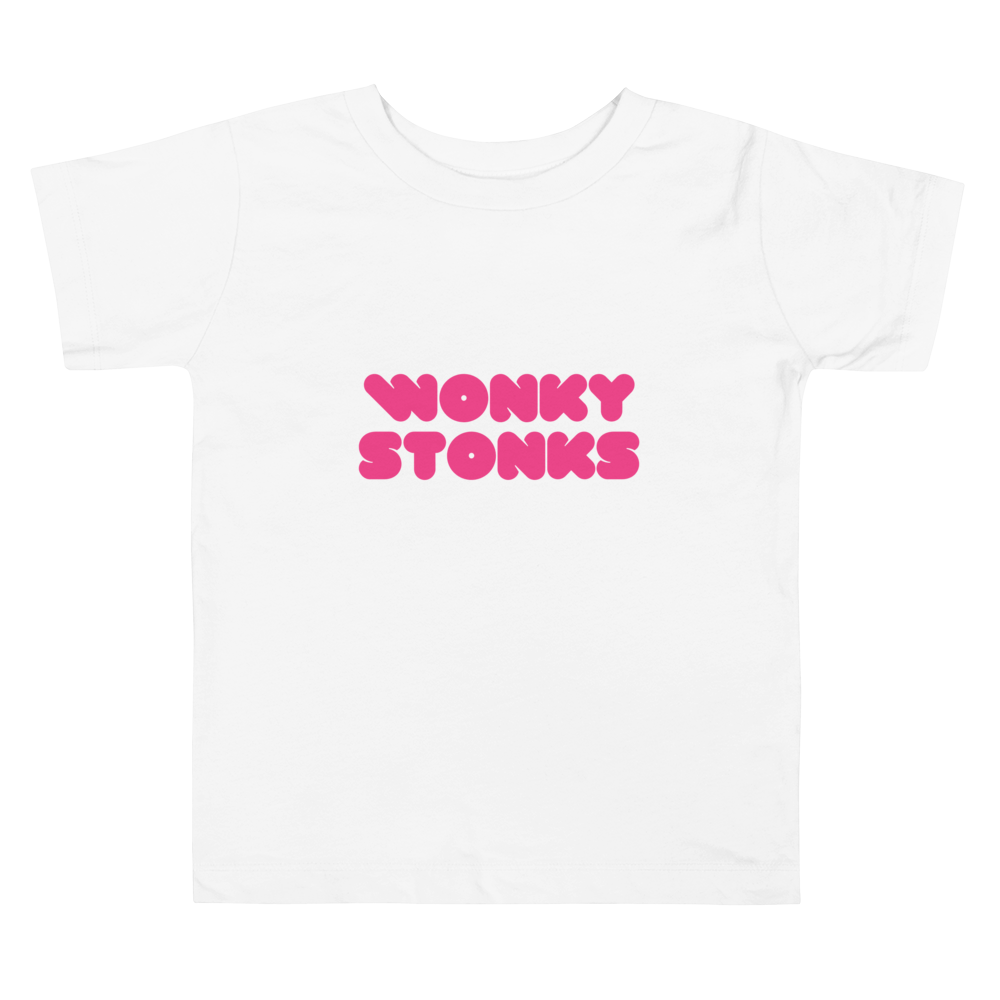 Wonky Stonks Stonk Chart Toddler Tee