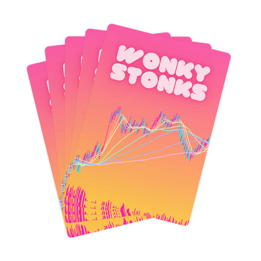 Wonky Stonks Poker Cards