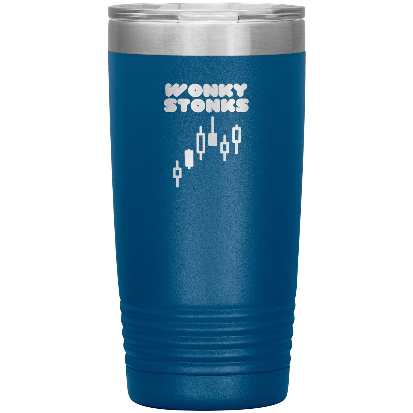 Wonky Stonks Wonky Logo 2.0 Insulated Tumbler