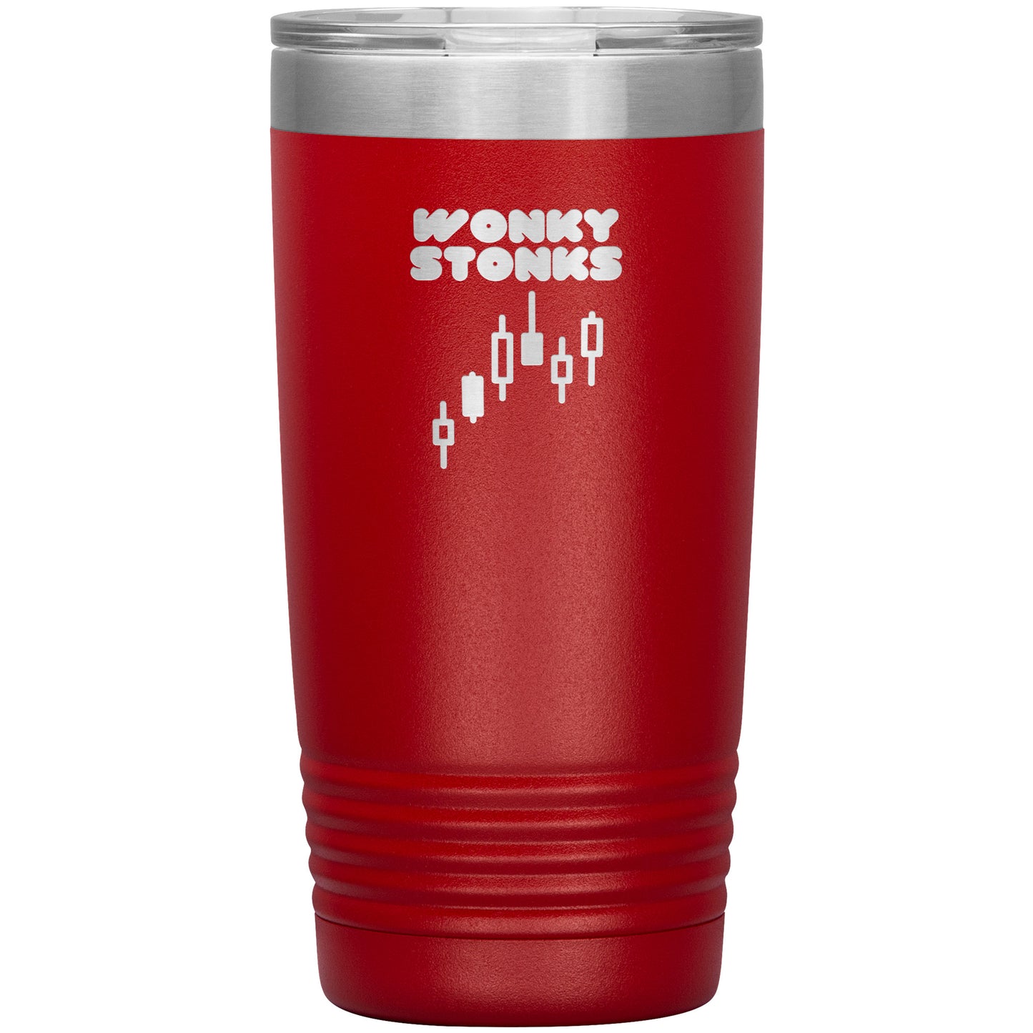 Wonky Stonks Wonky Logo 2.0 Insulated Tumbler