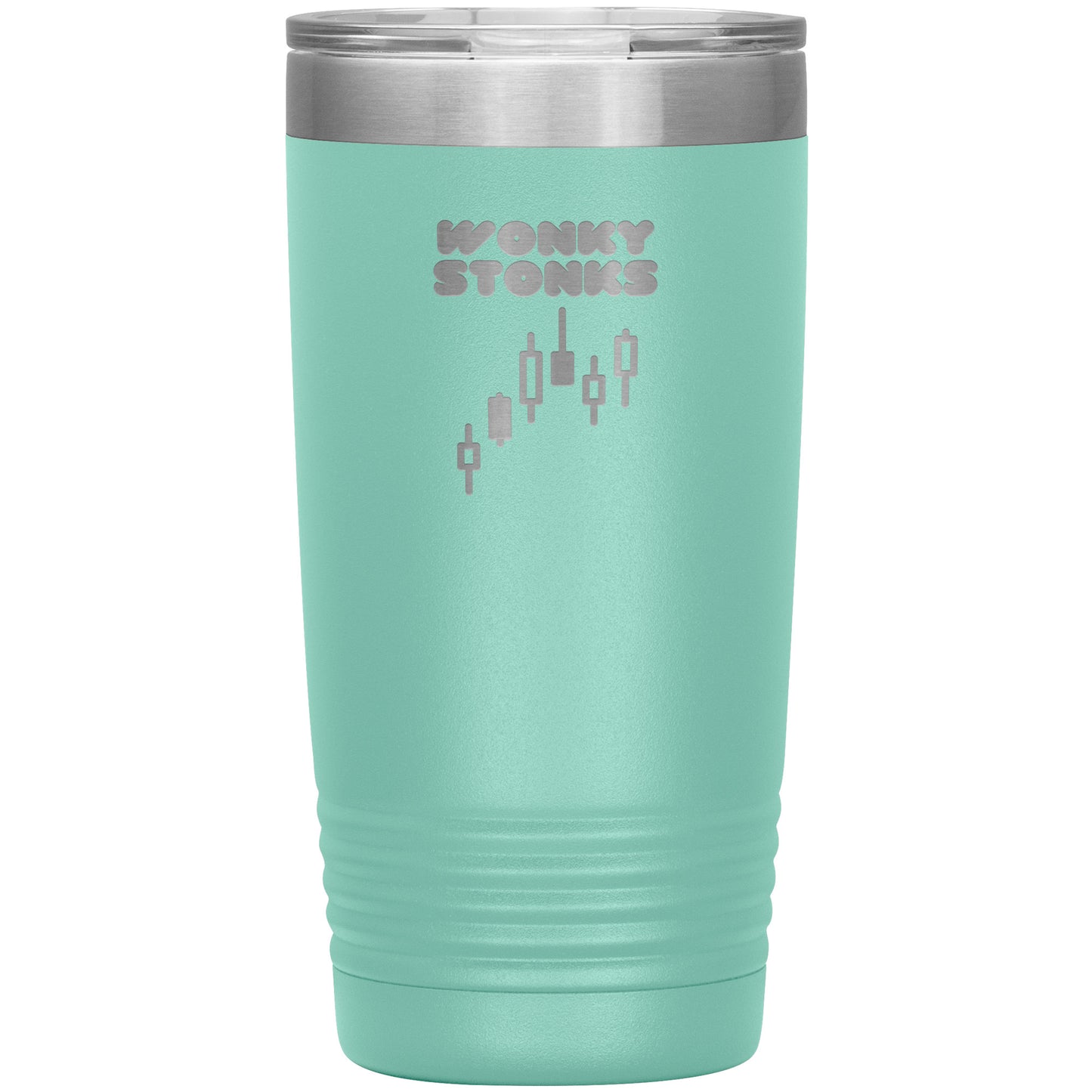 Wonky Stonks Wonky Logo 2.0 Insulated Tumbler