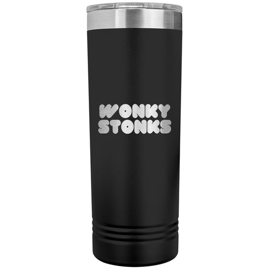 Wonky Stonks Tall Tumbler
