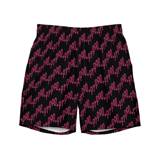 Men's Wonky Stonks Swim Trunks