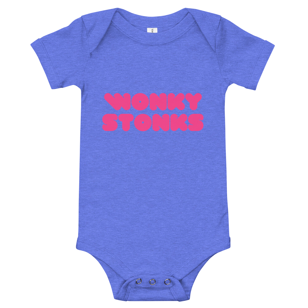 Wonky Stonks Wonky Baby Onesie