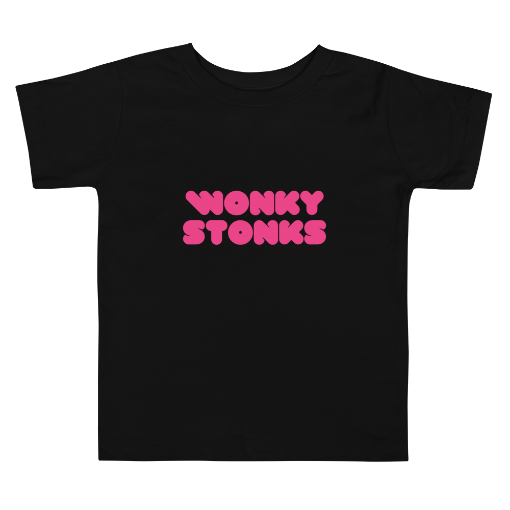 Wonky Stonks Stonk Chart Toddler Tee