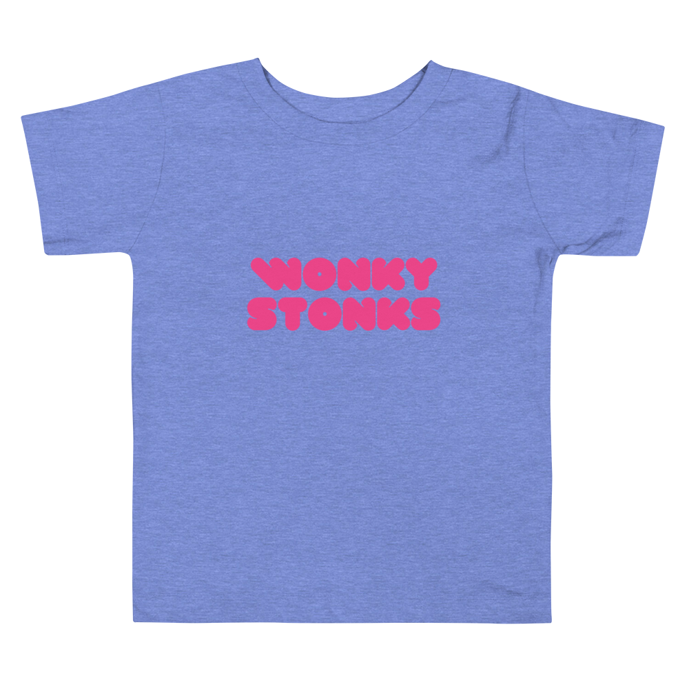 Wonky Stonks Stonk Chart Toddler Tee