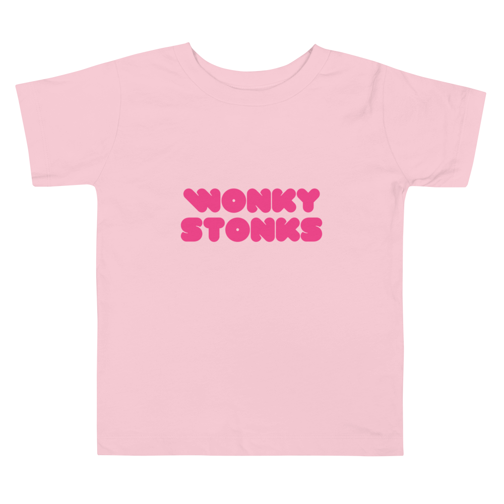 Wonky Stonks Stonk Chart Toddler Tee