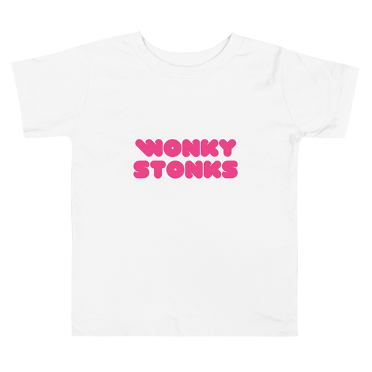 Wonky Stonks Stonk Chart Toddler Tee