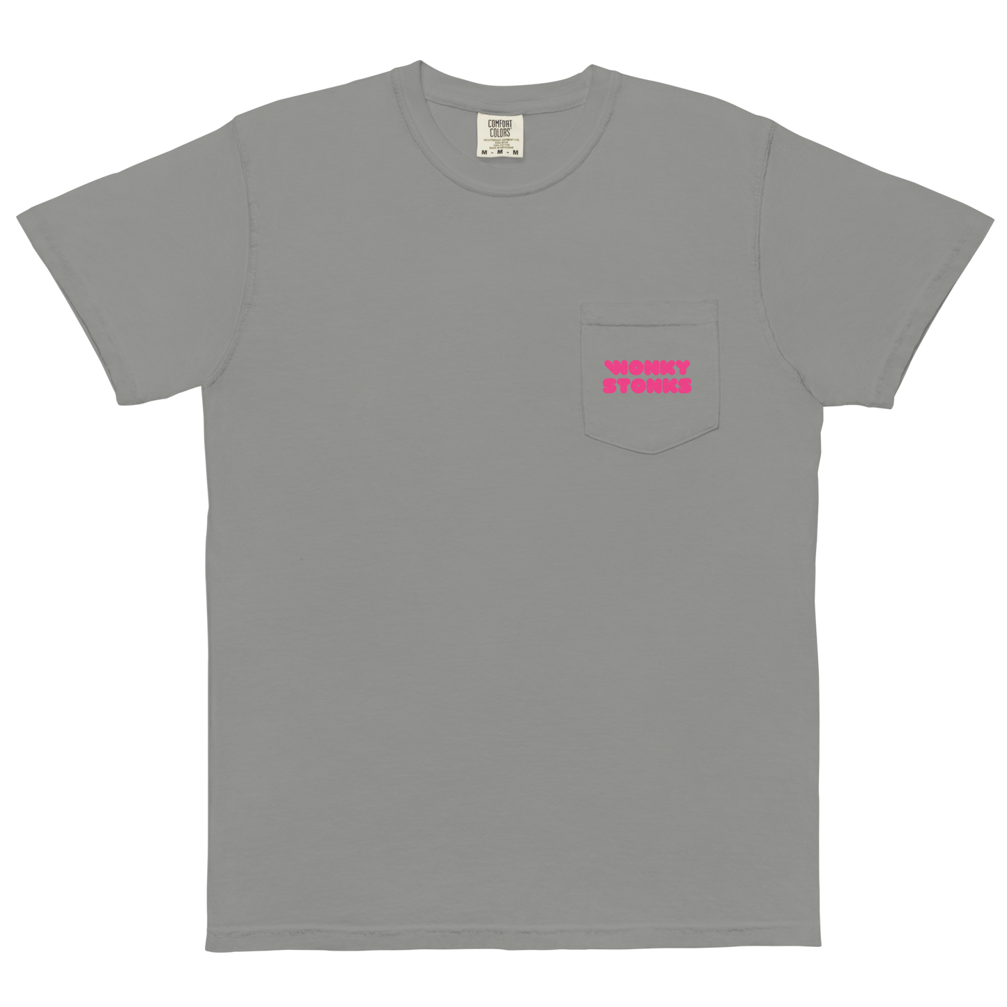 Men's Wonky Stonks Bullish Logo Pocket Tee